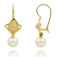 עיגול מעוין משובץ