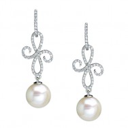 עגיל פנינה מעוצב חדש !!!