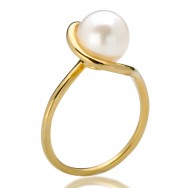 טבעת פנינה בעיצוב מודרני  RFT1576-8