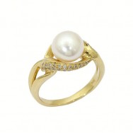 טבעת משובצת צוואר.